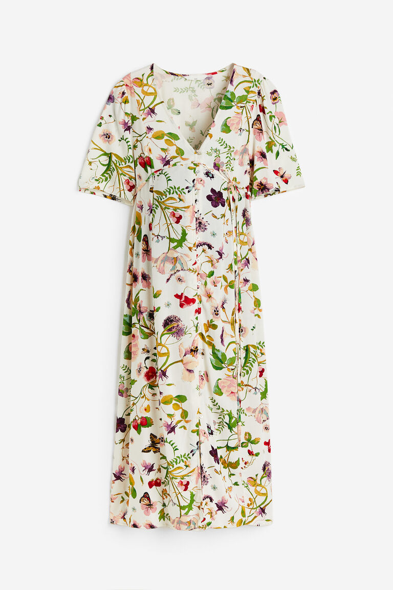 MAMA V-neck dress