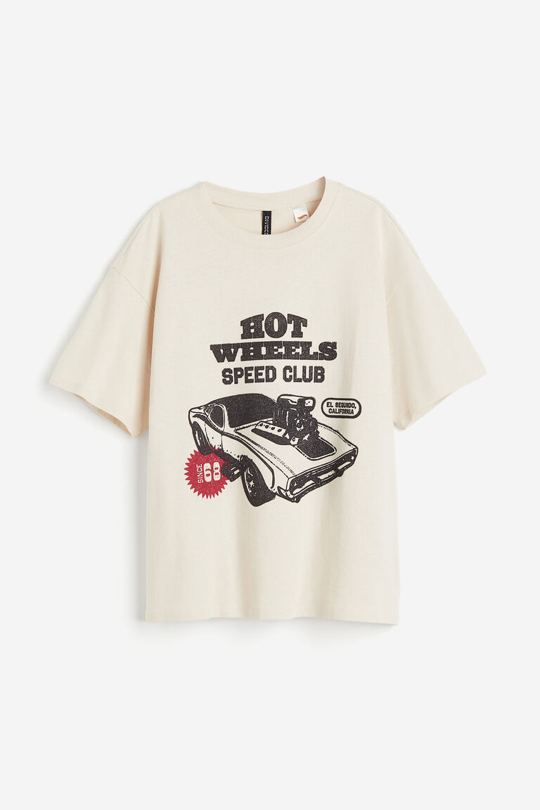 ◇LENINA◇ CALLA city print Tshirt_ORANGE CALLA city print T-shirt_beige - 르니나