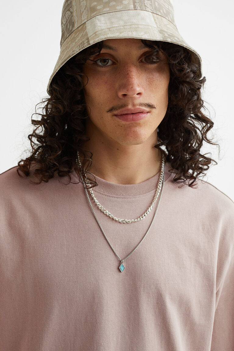 Relaxed Baggy Fit Cotton T-Shirt main image 0