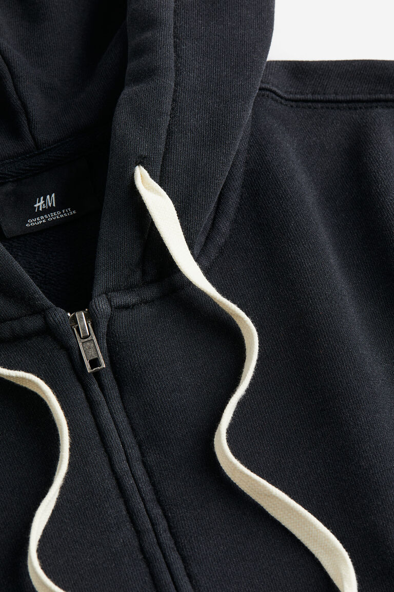 Trompe L'oeil Zip Hoodie