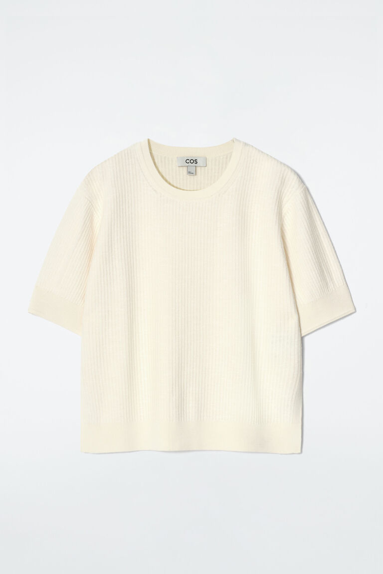 MERINO WOOL-BLEND T-SHIRT