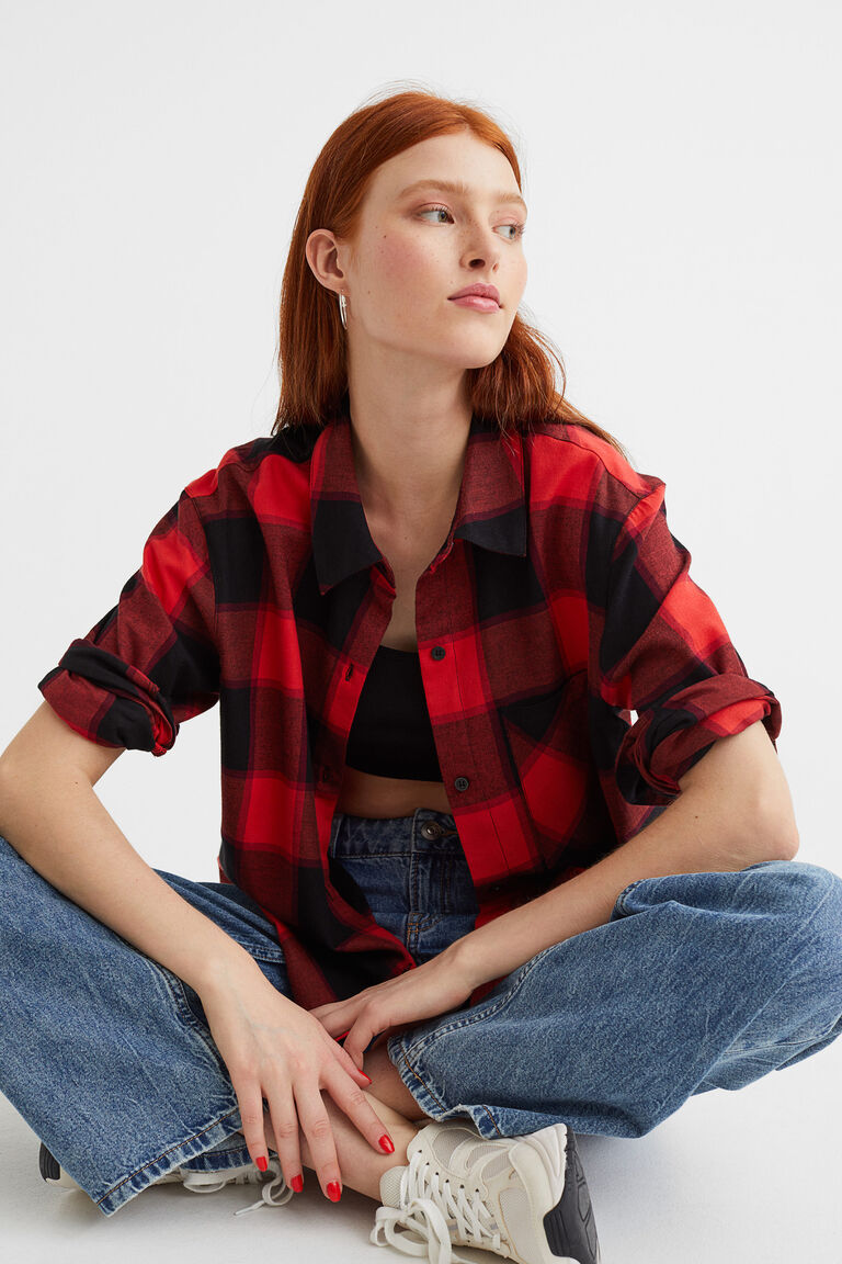 Checked shirt