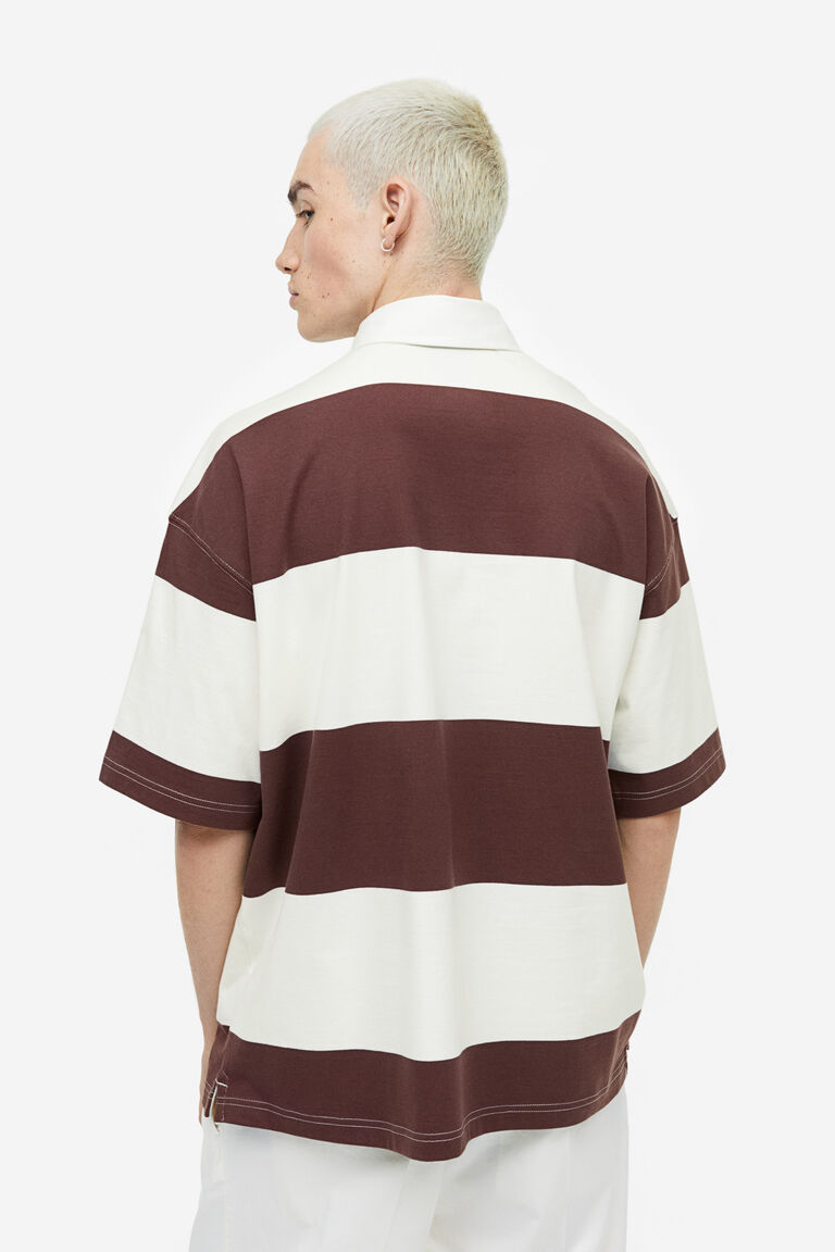 Oversized Fit Shortsleeved rugby shirt