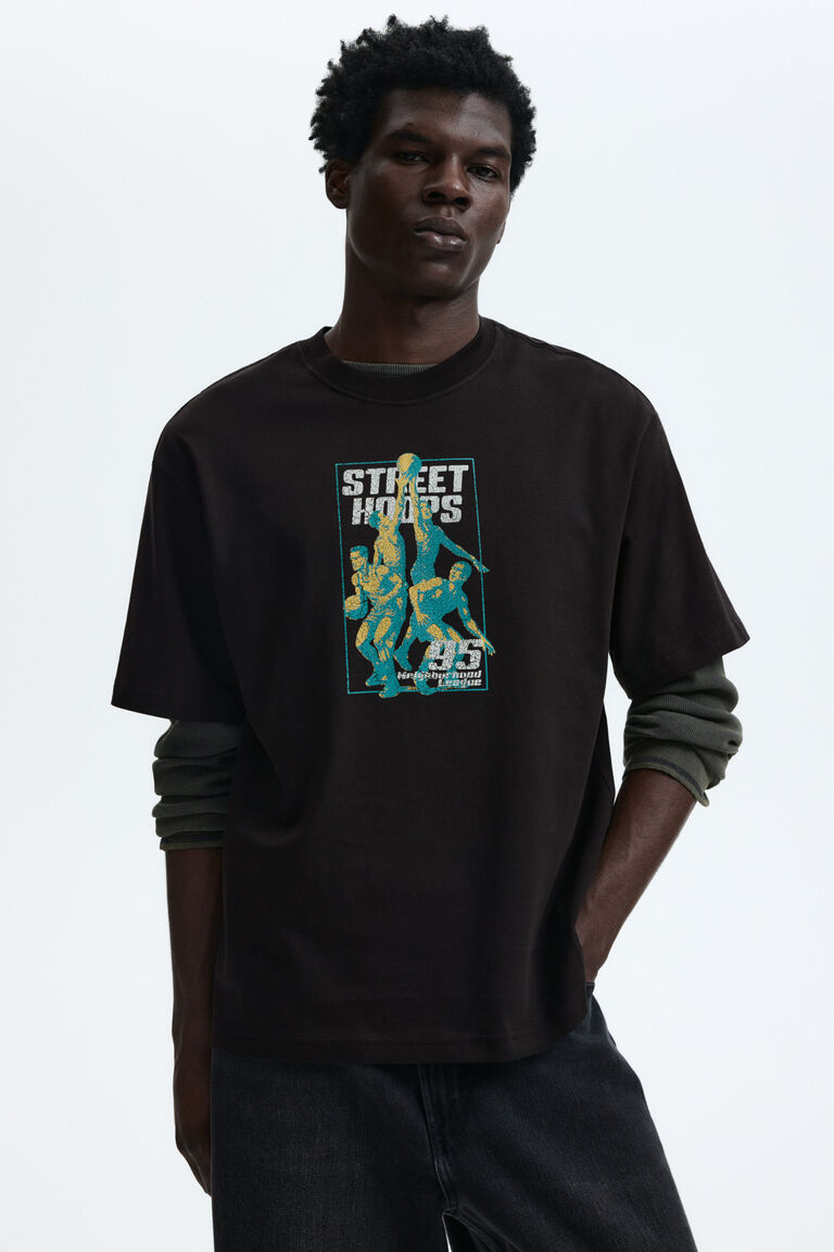 Loose Fit Printed T-shirt
