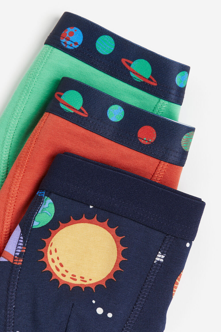 Boxer Shorts 5-Pack Cotton Grey Black main image 1