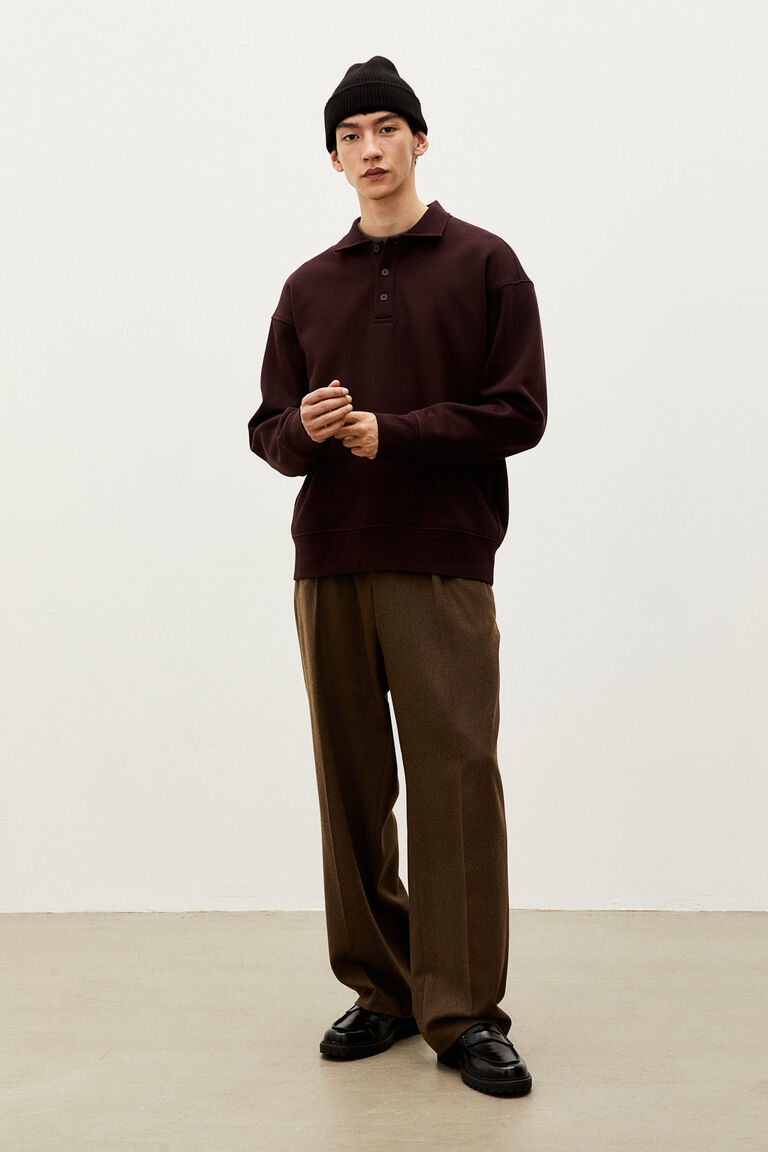 Relaxed Fit Polo Men