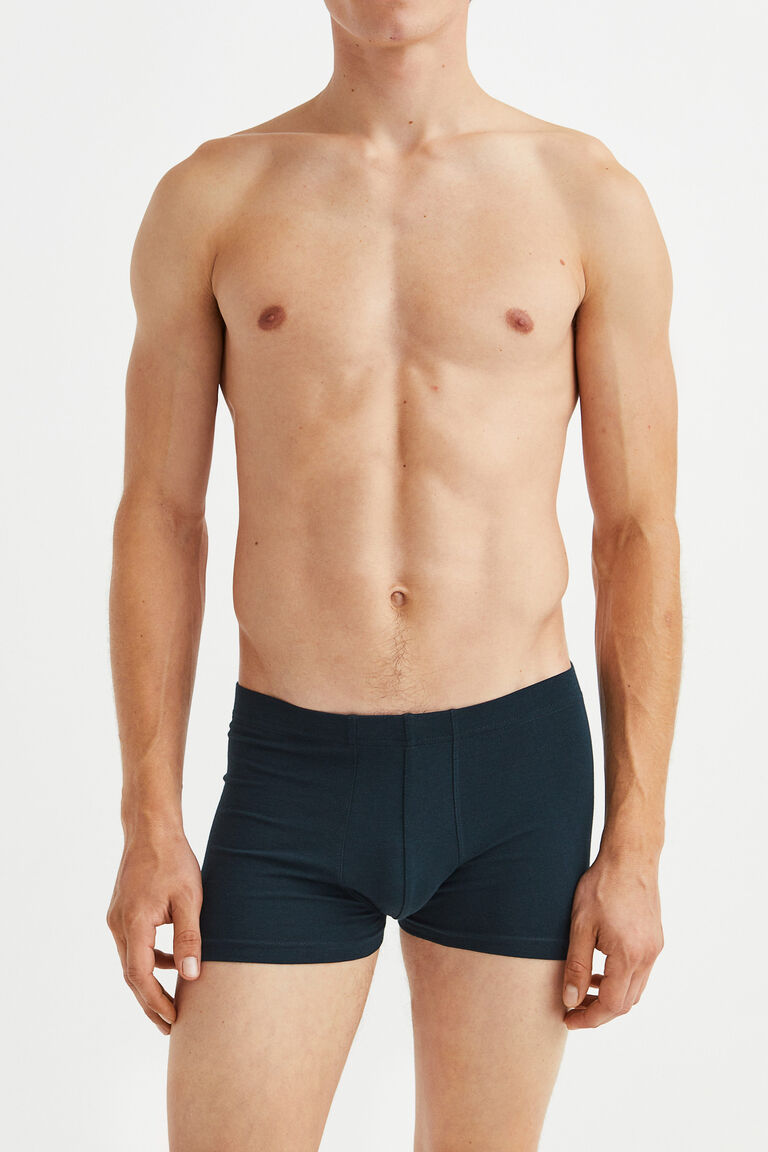 3-pack short cotton trunks
