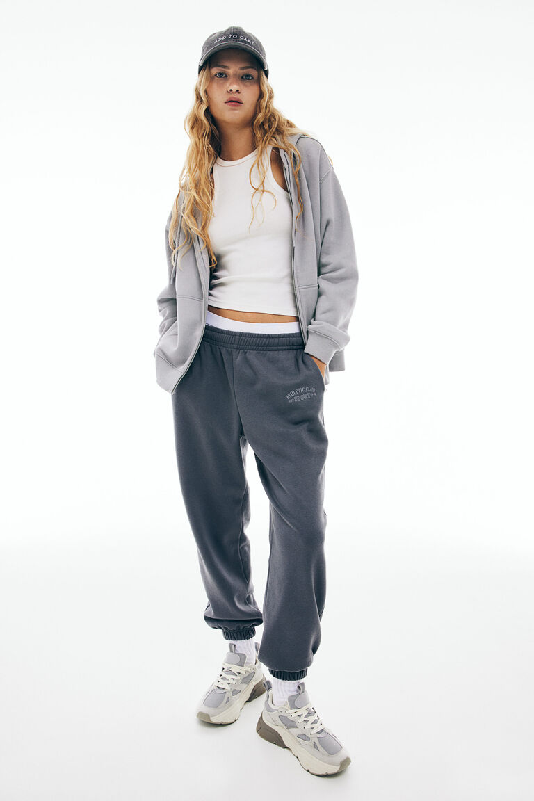 Zip-through hoodie