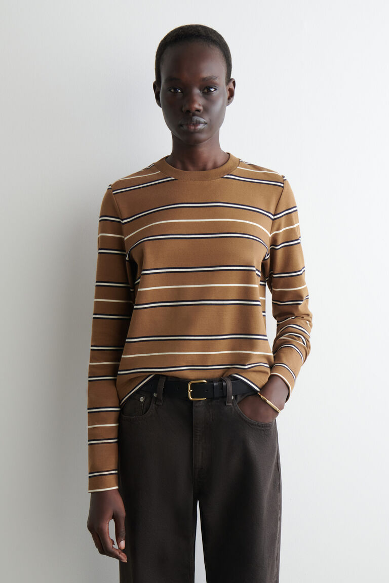 CLEAN CUT REGULAR LONG-SLEEVED T-SHIRT