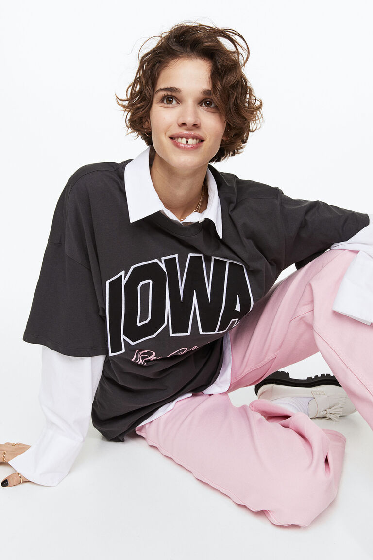 Oversized printed Tshirt