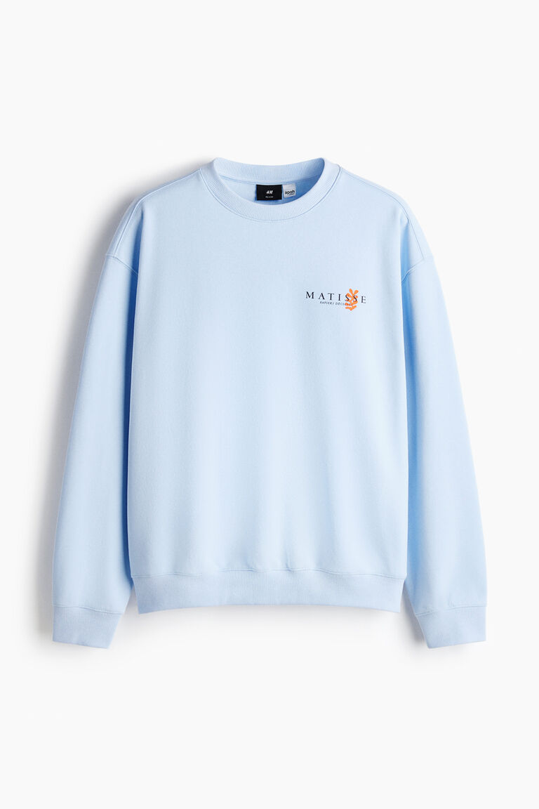 Oversized Fit Printed sweatshirt