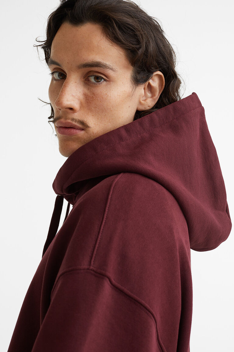 Oversized Fit Cotton hoodie