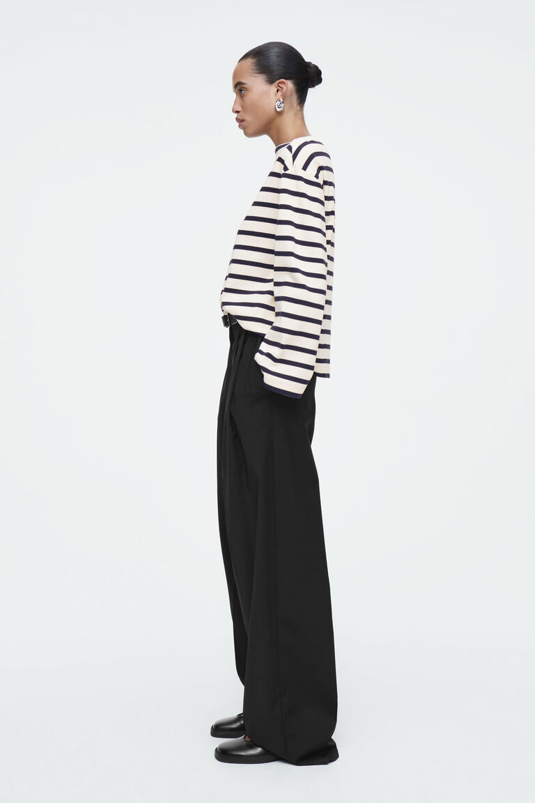 Zebra print T-shirt in Ivory for Men | Roberto Cavalli®