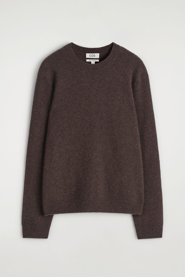 CASHMERE CREW-NECK JUMPER