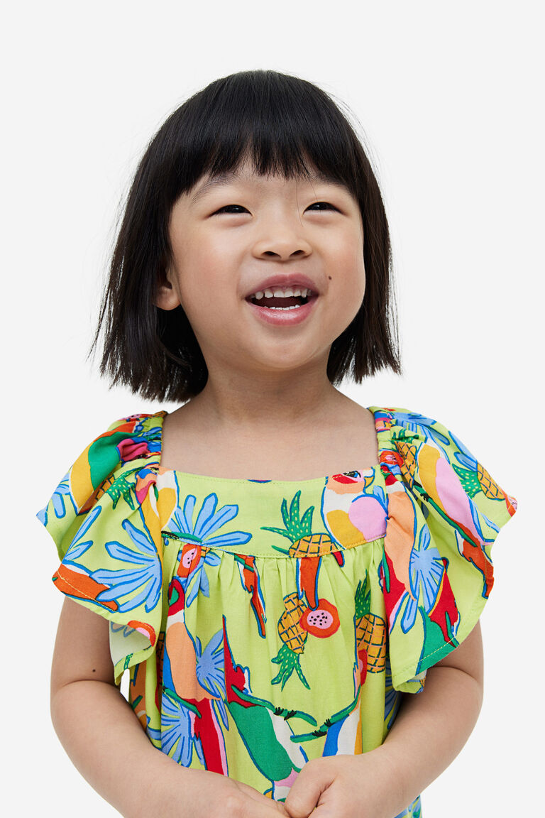 Clover Dress - Patchwork Butterfly