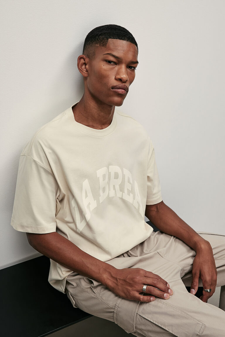 Loose Fit Printed T-shirt