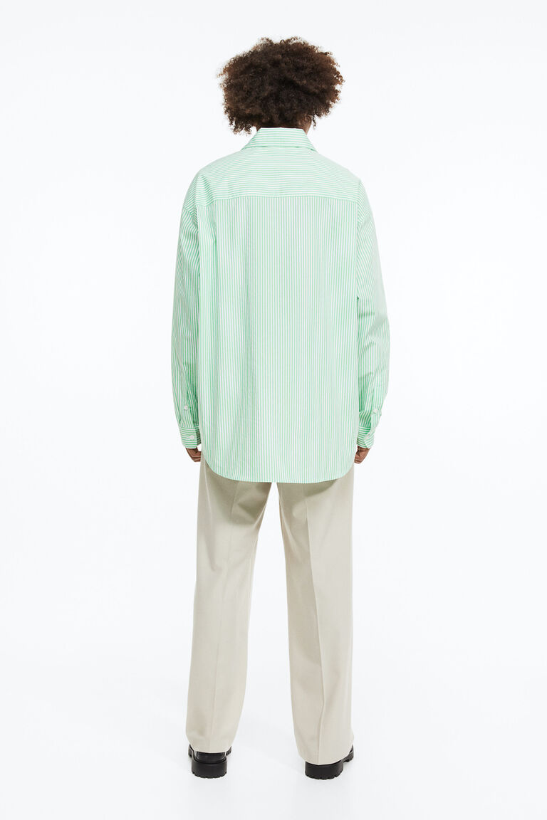 Pom Over-sized Shirt