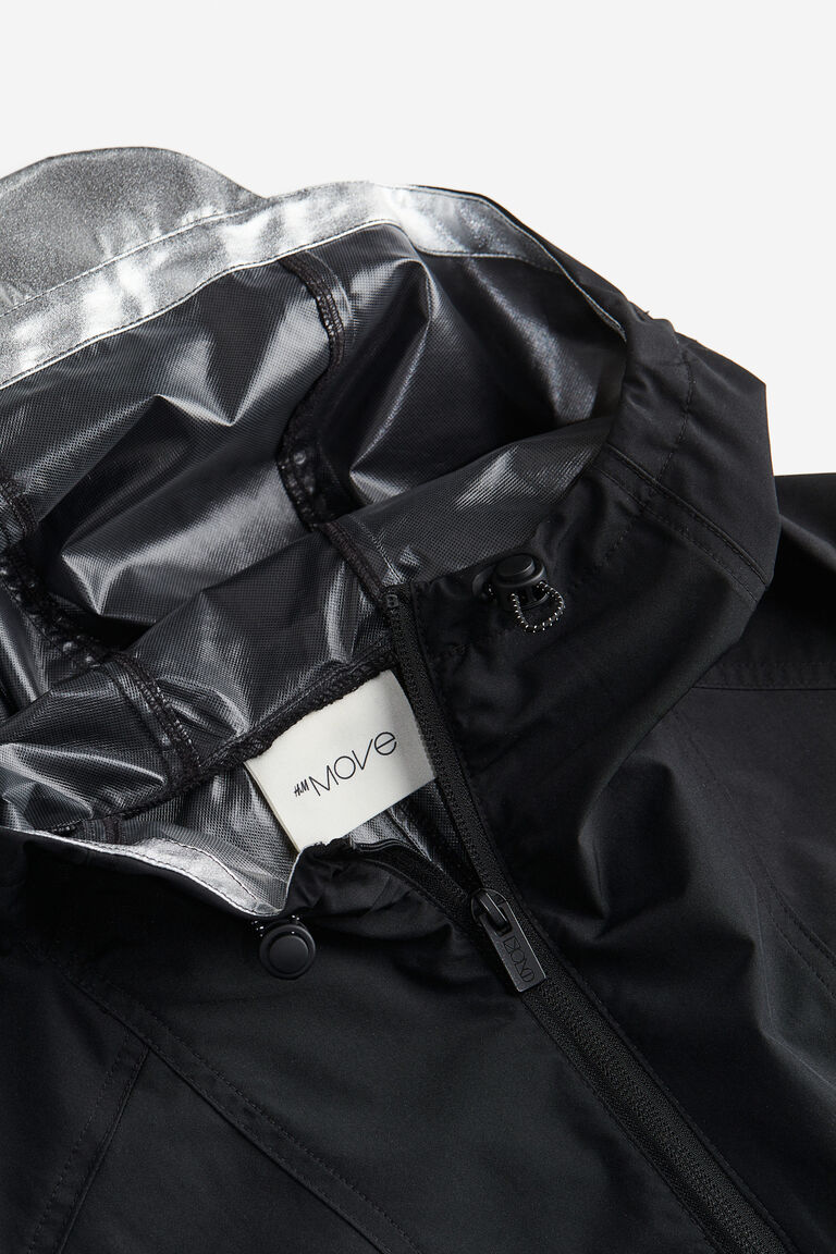 Waterrepellent popover jacket