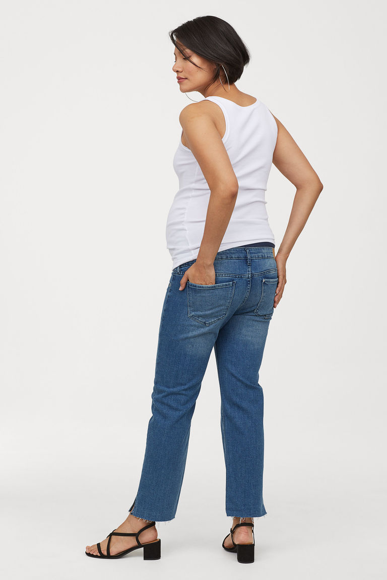 h&m mama straight jeans
