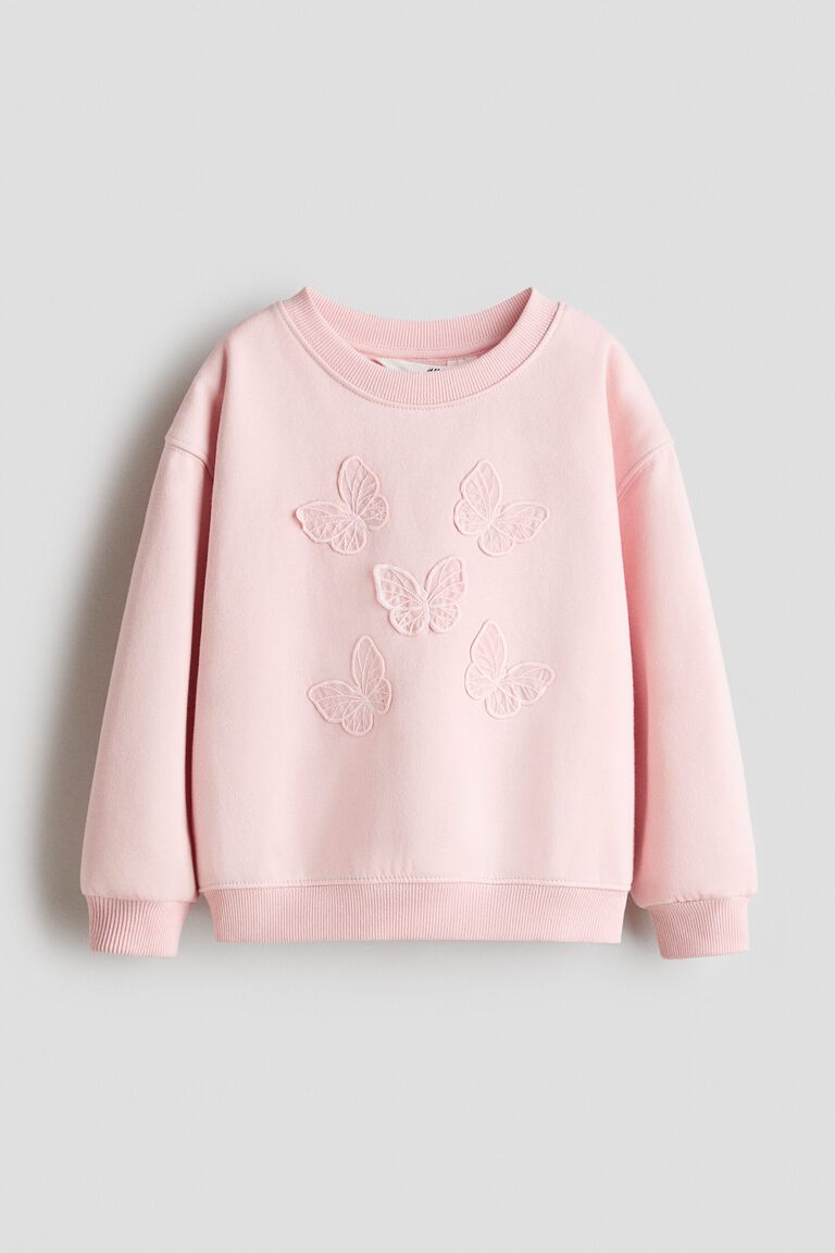 Motif-detail sweatshirt