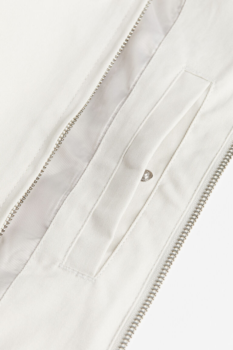 MODERN NEUTRAL TWILL JACKET