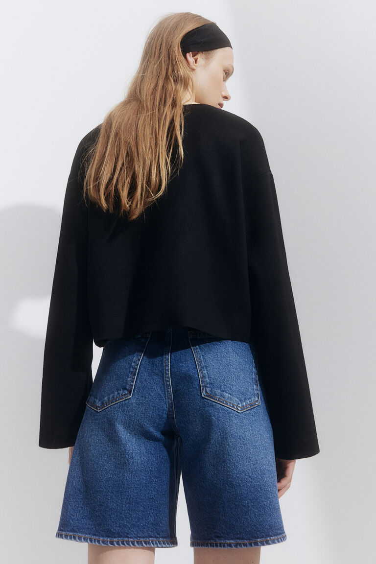 Pocket-detail cardigan