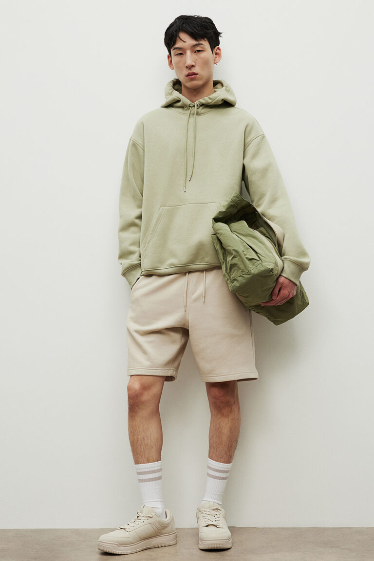 COMPASS MODE LOOSE HOODIE/ WILD HORSE BROWN main image 1