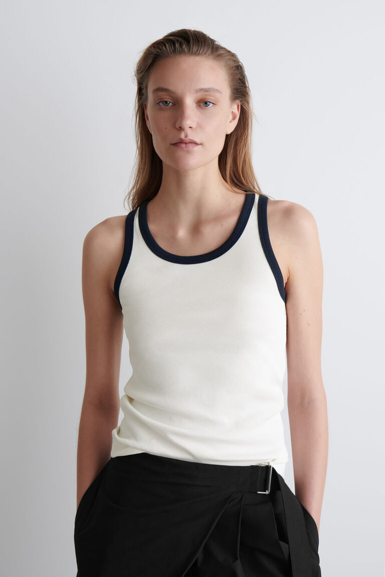 RIBBED TANK TOP