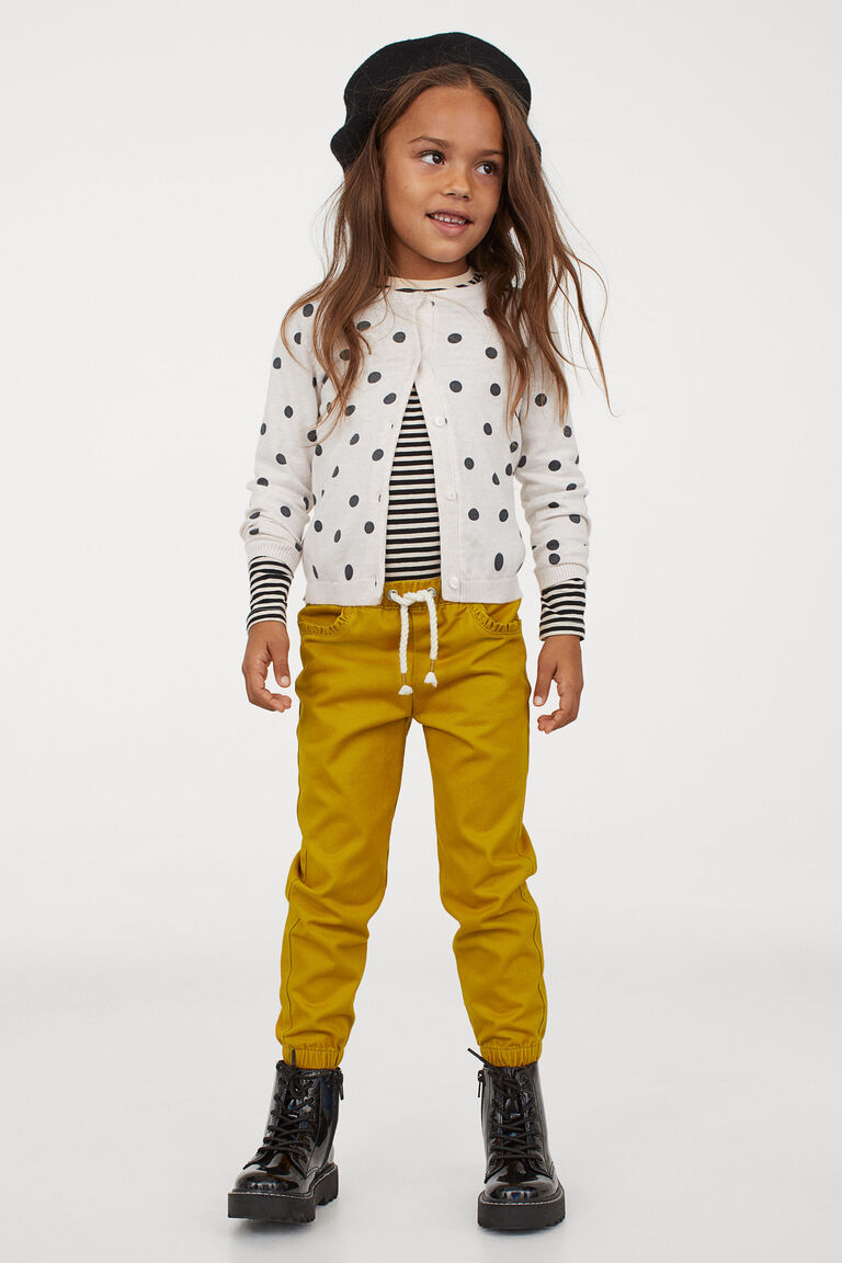 Twill pullon trousers