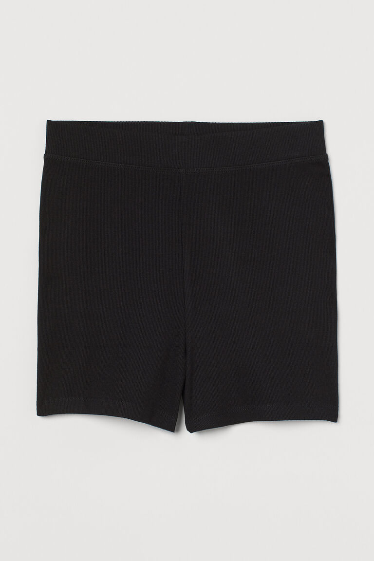 shorts ribbed