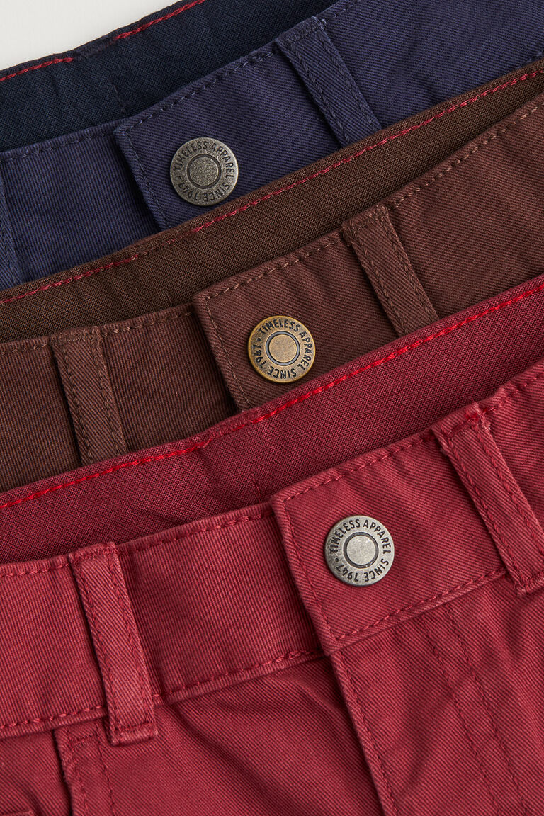 Twill Trousers in Blue