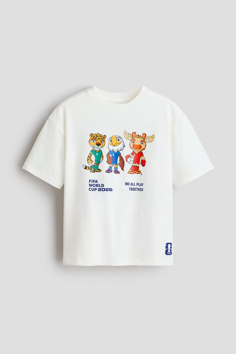 Oversized printed T-shirt