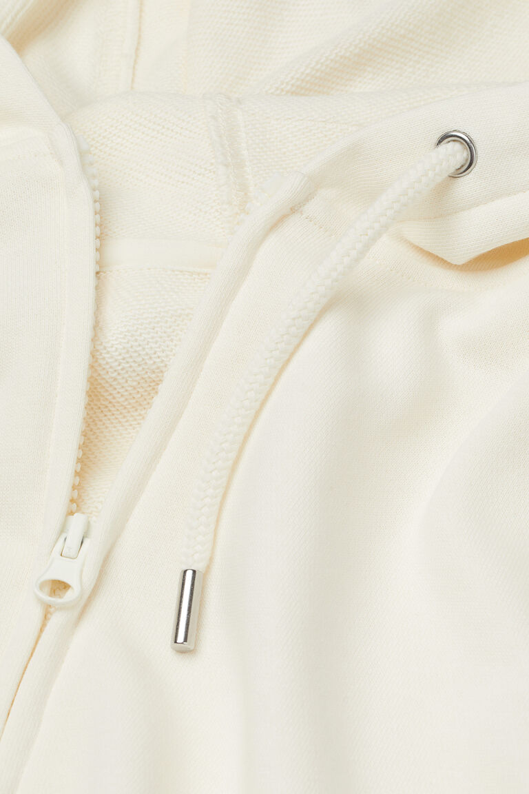 Sleeveless zipthrough hoodie