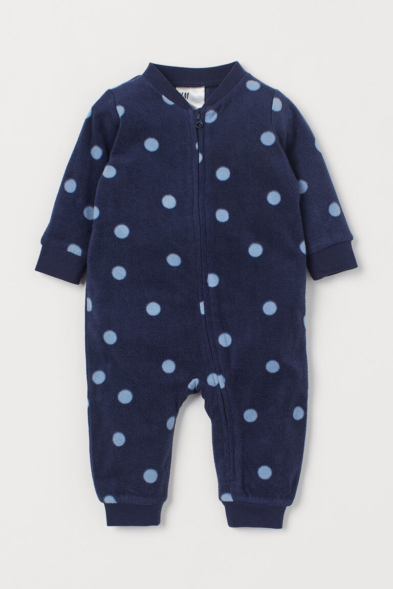 Fleece allinone pyjamas