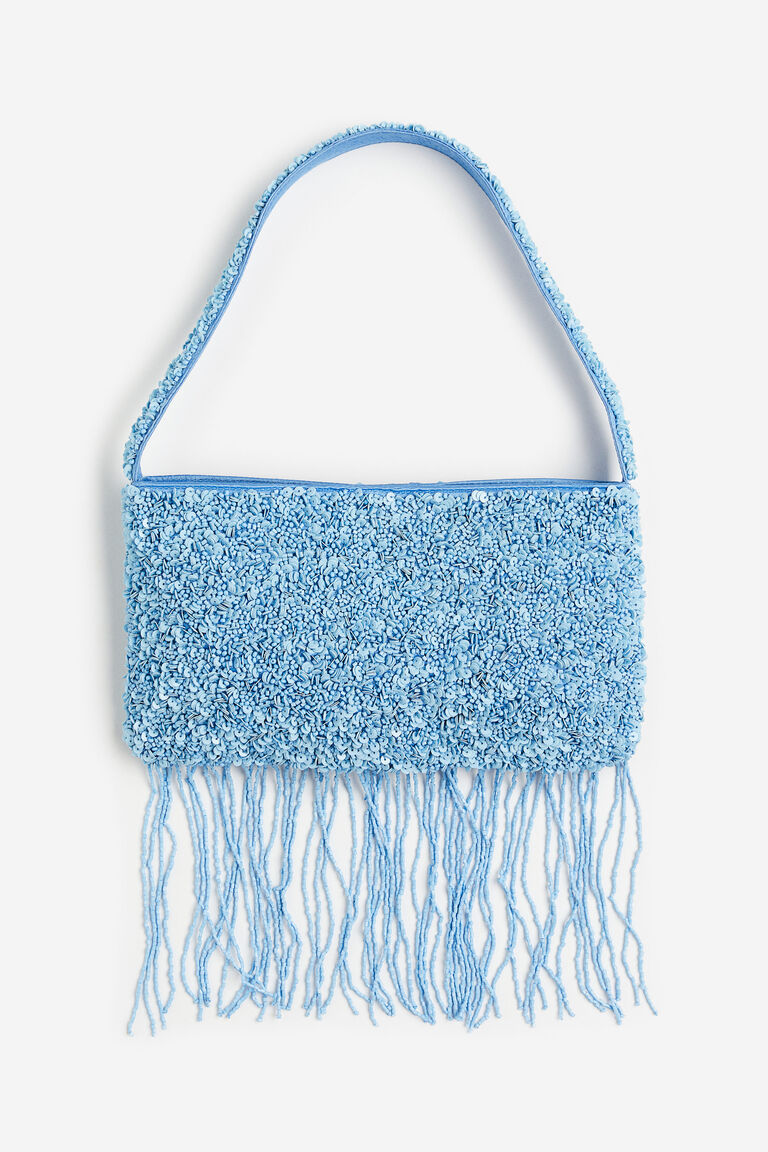 Beaded shoulder bag