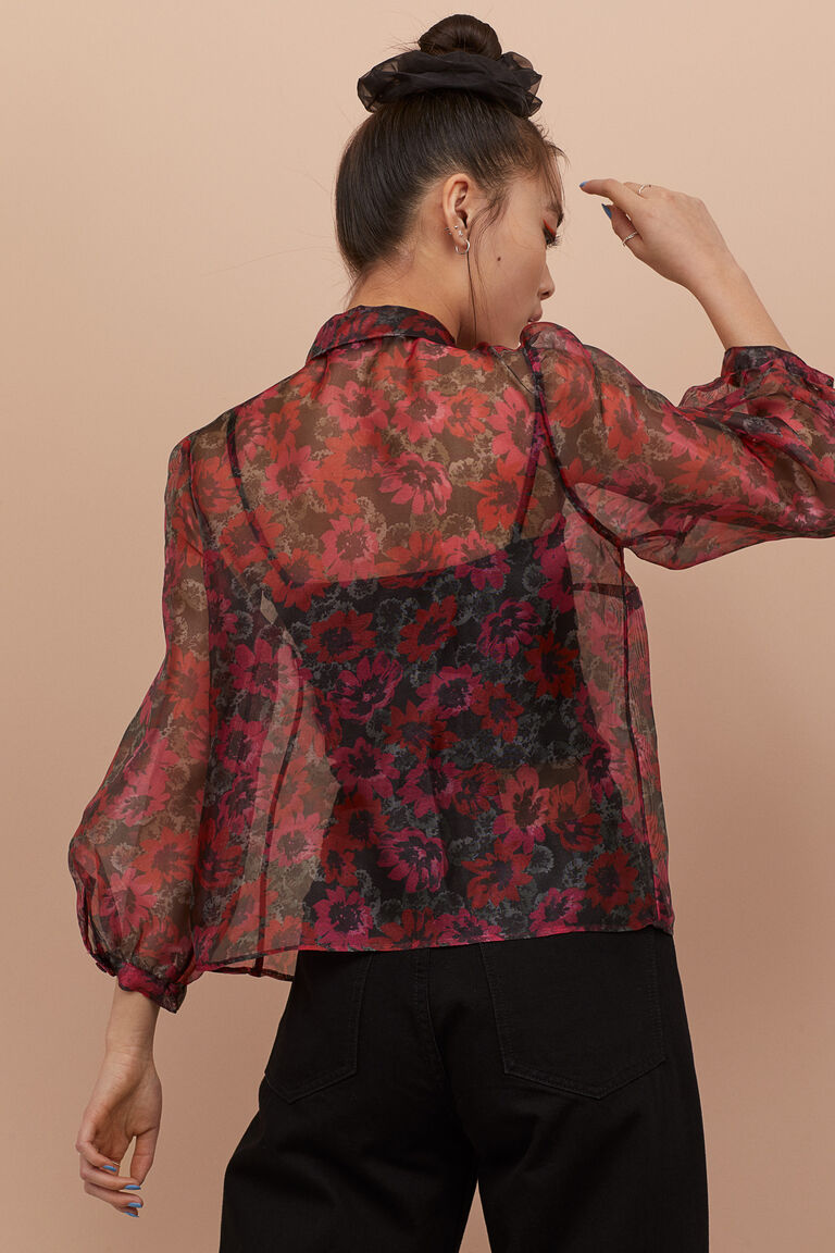 Organza blouse h&m Clearance