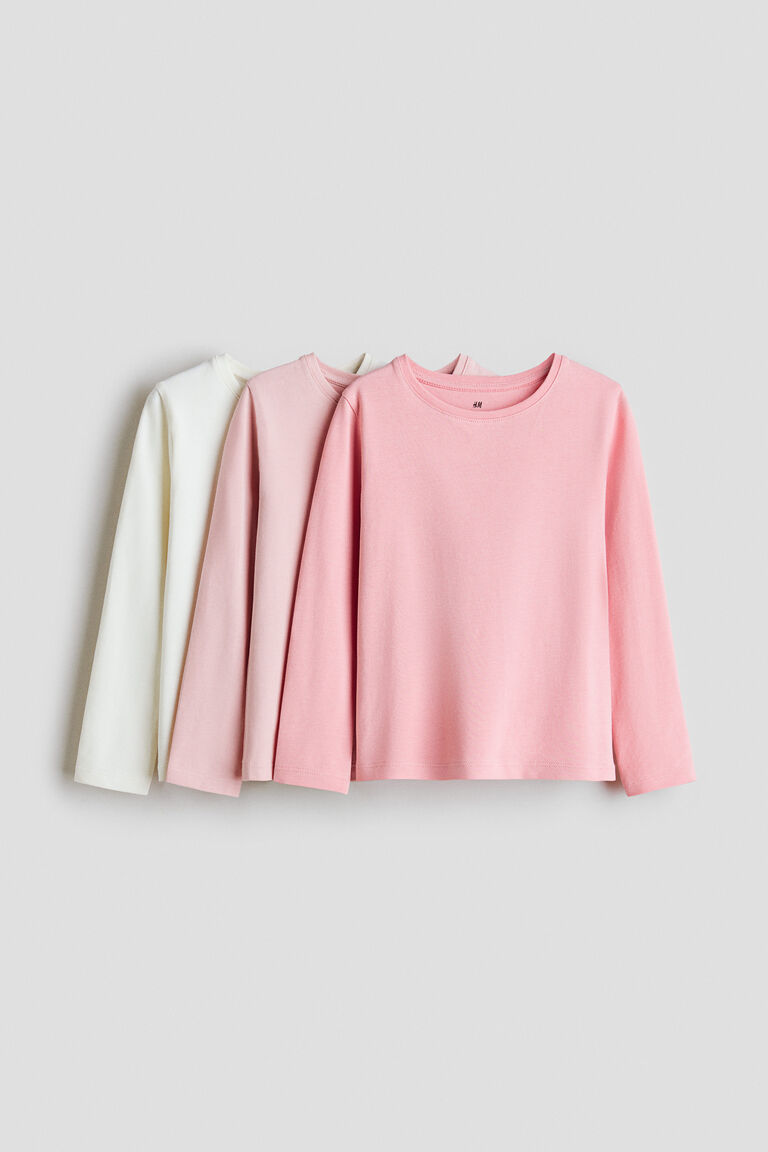 3-pack long-sleeved tops