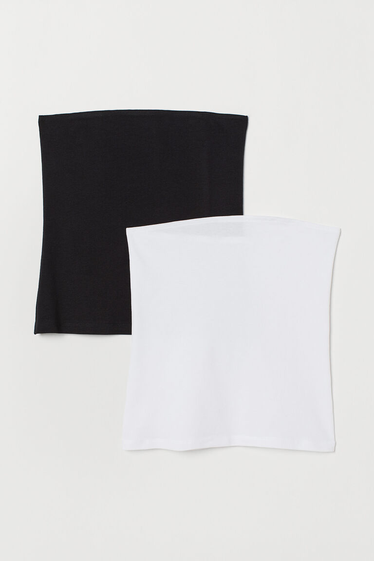2pack cotton tube tops