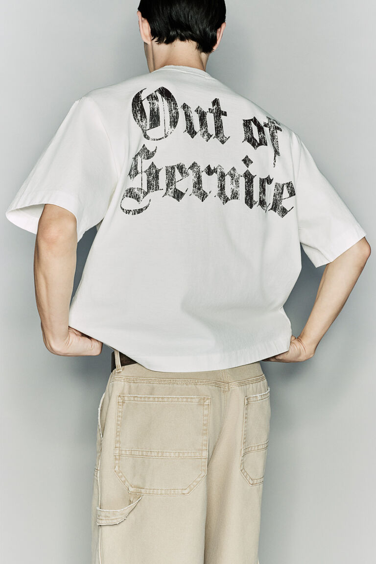 Tシャツ・カットソー ReinSein Vintage collage overfit s sleeve t-shirts 5FT1602 Men's Long-sleeve T-shirt with graphic patches | Green | Diesel