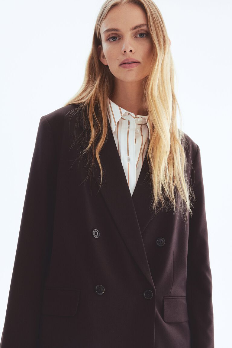 Double-breasted blazer