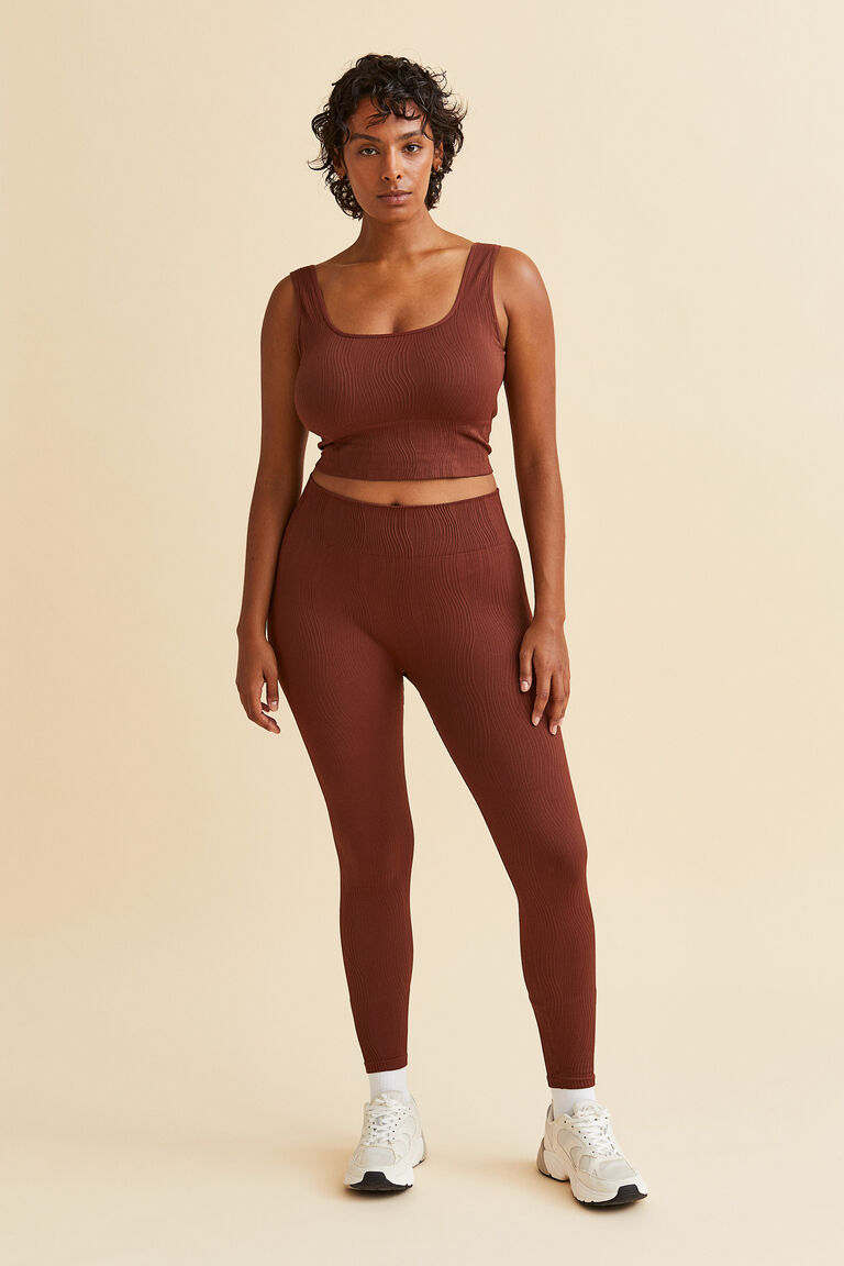 Seamless sports tights