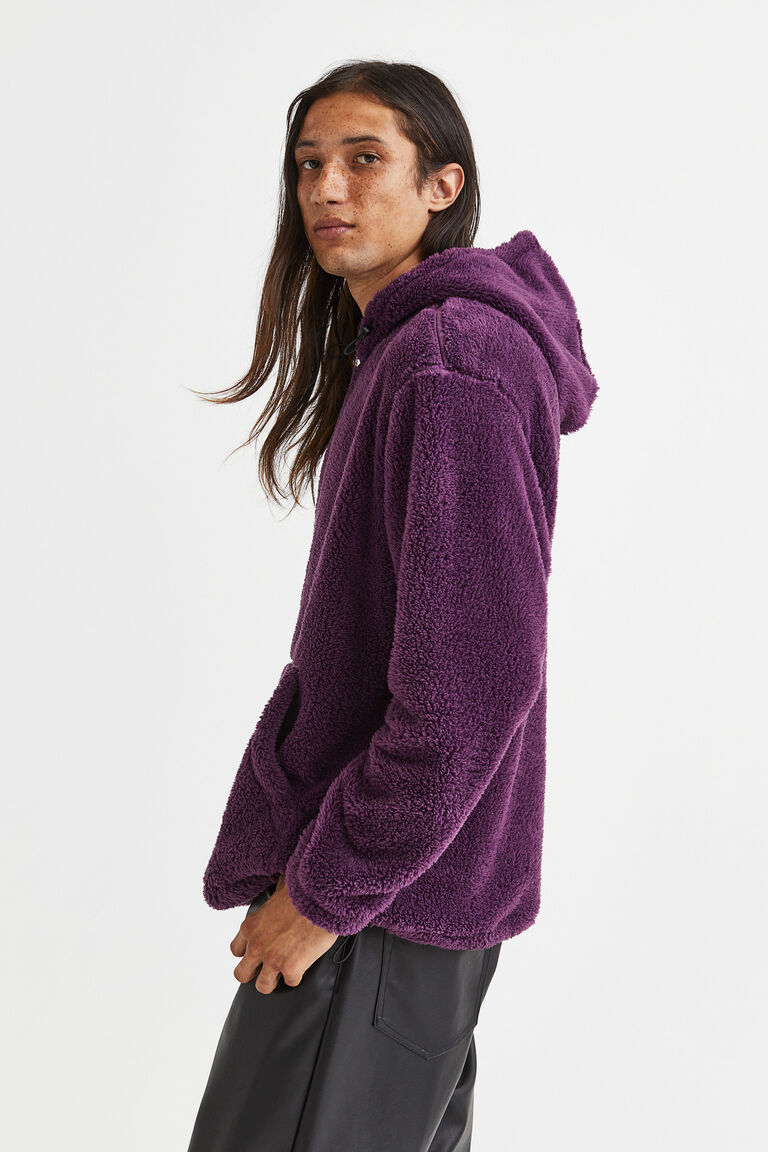 Relaxed Fit Pile hoodie