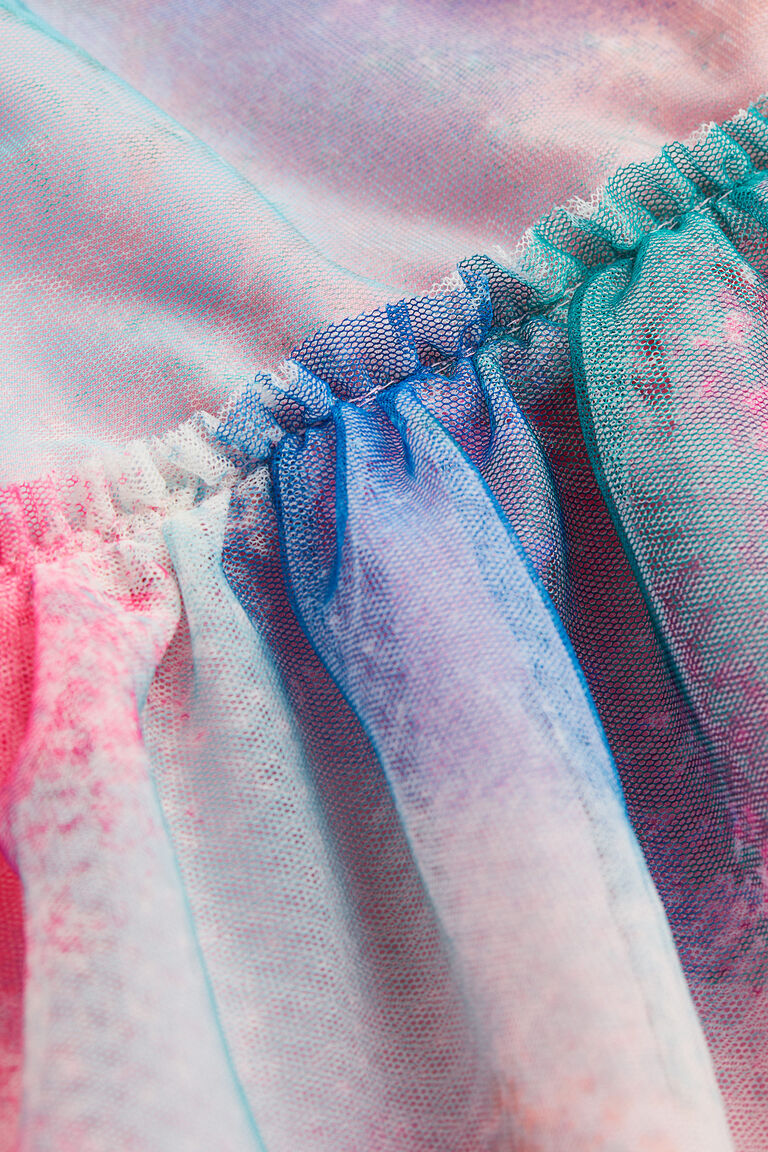 Patterned Tulle Patterned tulle dress