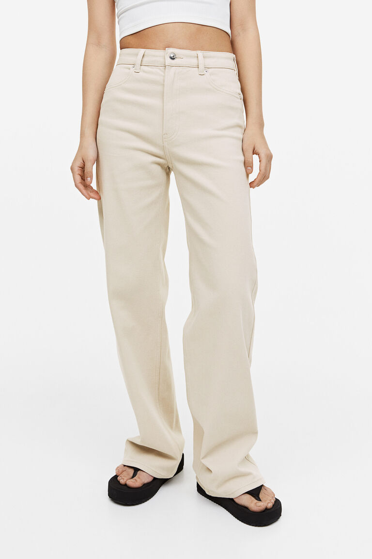 Marie Twill Wide Pants main image 0