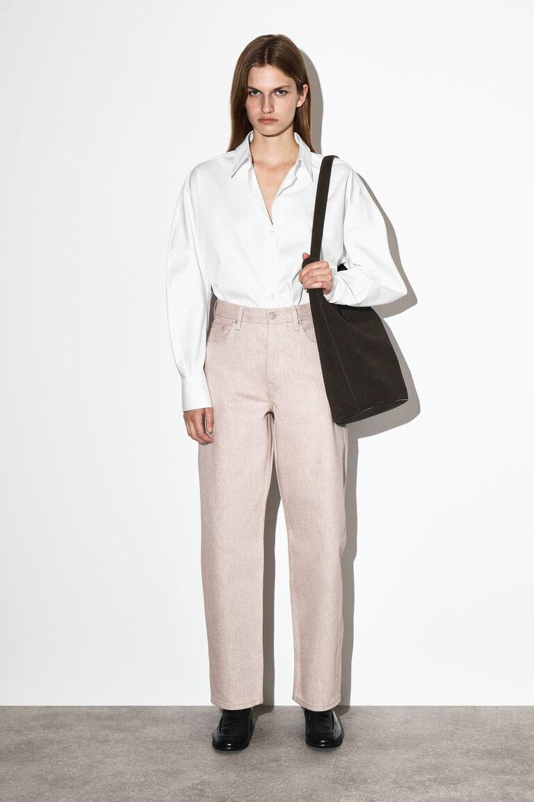 กางเกงยีนส์ทรงกระบอก รุ่น BAY