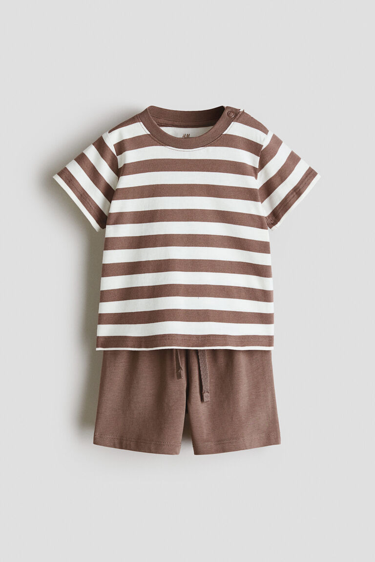 2-piece cotton jersey set