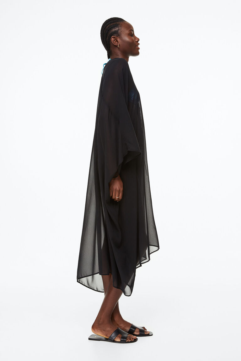 Chiffon beach kaftan