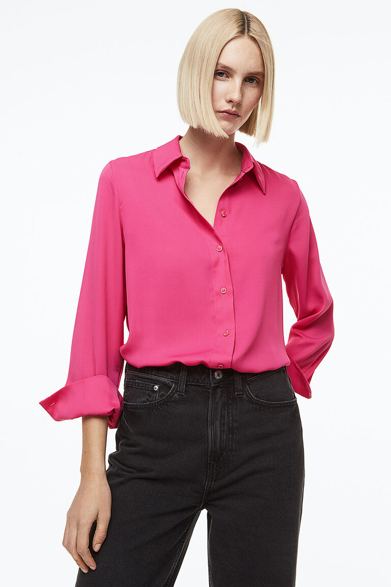 Pointedcollar shirt