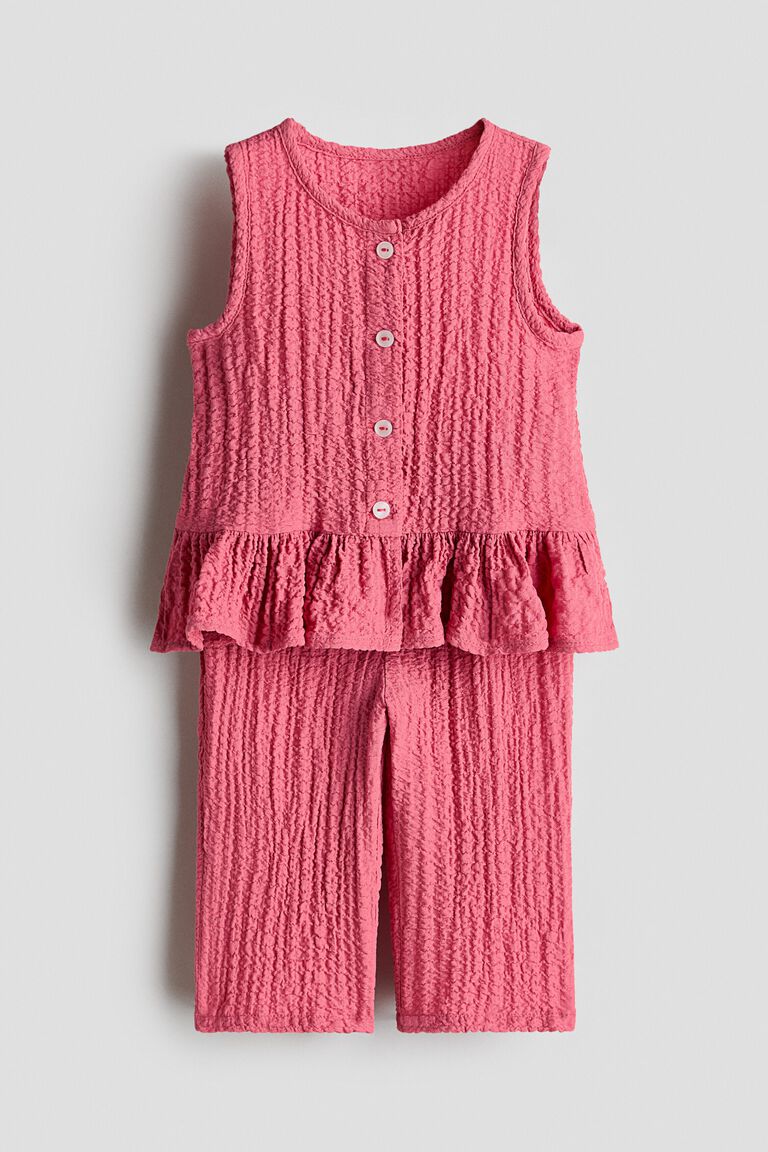 2-piece seersucker set