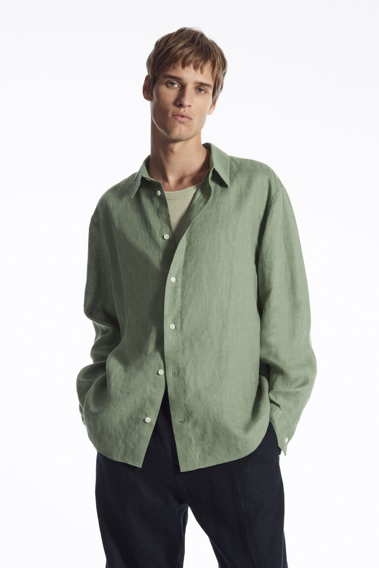 RELAXED LINEN SHIRT